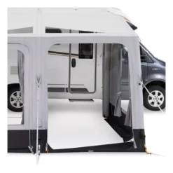 Ganzzelt Wohnwagen Dometic Residence AIR Tour | Grösse 13 | 940 - 965 Cm -Campingzubehör Verkäufe abnehmbare frontteile seitenteile mit reissverschluss dometic wohnwagenvorzelt residence air tour 700 14 27349