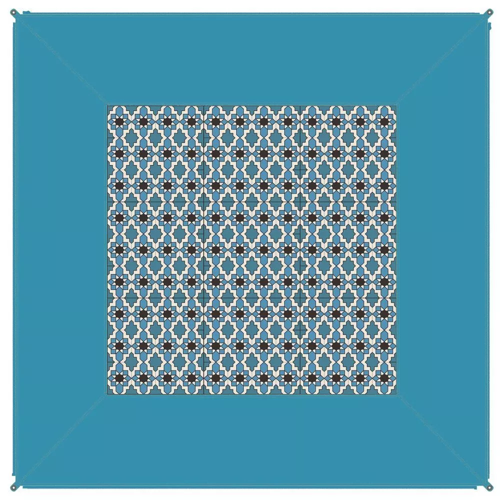 Sonnensegel-Teppich Bent Carpet Caribbean 2 Sonnensegel-Teppich Bent Carpet Caribbean – Bild 2