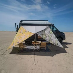 Camping-Sonnensegel Bent TC Zip Canvas Scandinavian, Design: Forrest Blueberrys -Campingzubehör Verkäufe bent sonnenschutz sonnensegel tc zip canvas scandinavian verschiedene designs 1000 3 28558