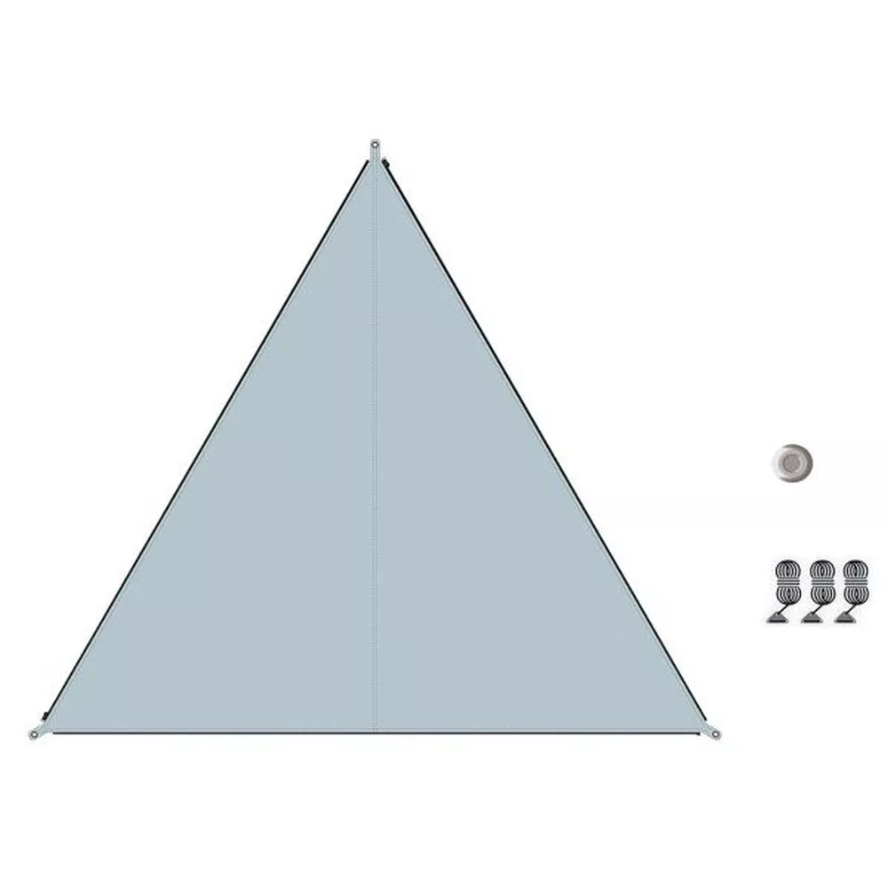 Camping-Sonnensegel Bent TC Zip Canvas Scandinavian, Design: Sky Gray 2 Camping-Sonnensegel Bent TC Zip Canvas Scandinavian, Design: Sky Gray – Bild 2