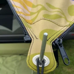 Camping-Sonnensegel Bent TC Zip Canvas Scandinavian, Design: Forrest Blueberrys -Campingzubehör Verkäufe bent sonnensegel tc zip canvas scandinavian sonnenschutz design forrest blueberrys alle drei seiten mit reissverschluss 1000 2 28558
