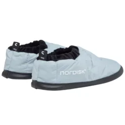 Daunenschuhe Nordisk Mos Down Slippers S (35-37), Arona Blue -Campingzubehör Verkäufe daunenschuhe groesse s schuhgroesse 35 36 37 arona blue nordisk antirutschsohlen mos down slippers 1000 2 26814