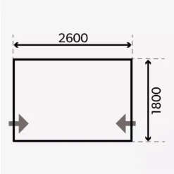 Aufblasbares Wintervorzelt Dometic Winter Air PVC 260 S -Campingzubehör Verkäufe dometic luftvorzelt winter air pvc 260 wohnwagen wohnmobilvorzelt grundflaeche masse 1000 4 19895