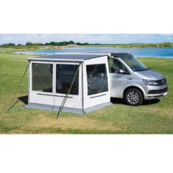 Markisen-Seitenwand DWT Rain Outside Für Campingbusse -Campingzubehör Verkäufe dwt markisenzelt rain outside fuer vw t5 t6 mercedes ford campster renault campingbusse 1000 3 23210