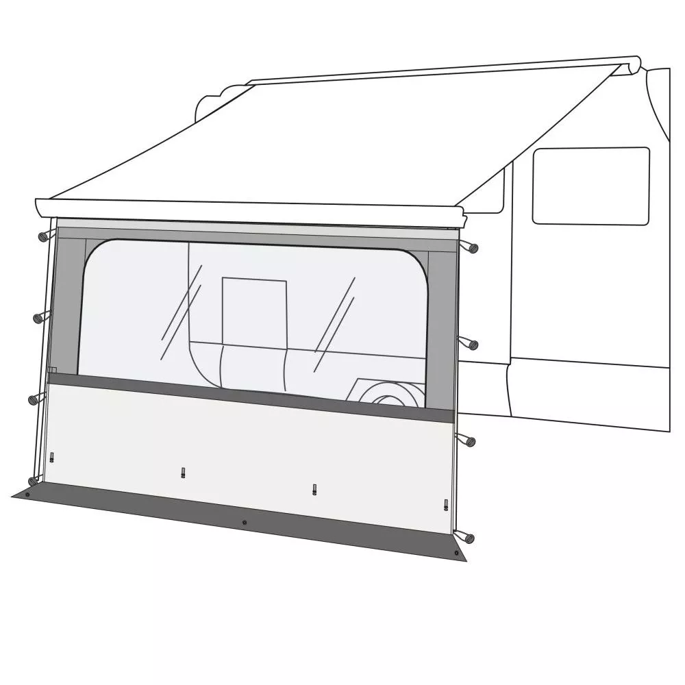 Markisen-Vorderwand Fiamma Blocker Pro 450 2 Markisen-Vorderwand Fiamma Blocker Pro 450 – Bild 2