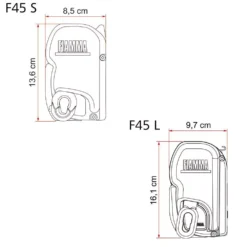 Wandmarkise Fiamma F45S 425, Tuch: Royal Grey, Gehäuse: Polar White 15 Wandmarkise Fiamma F45S 425, Tuch: Royal Grey, Gehäuse: Polar White -Campingzubehör Verkäufe fiamma fiammastore standardhalterung fuer kurbelmarkise wandmarkise sonnenmarkise 1000 7 21385