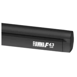 Wandmarkise Fiamma F43van 300, Tuch: Royal Grey, Gehäuse: Schwarz