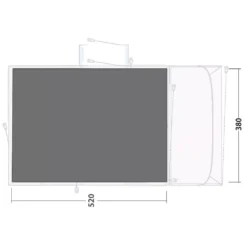 Unterlage Outwell Footprint Vermont 7 Air