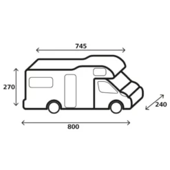 Wohnmobil-Abdeckung Brunner Camper Cover Design 12M, 750-800 Cm -Campingzubehör Verkäufe groesse masse brunner camper cover design 12m wohnmobil schutzhuelle 750 800 cm 1000 4 25383