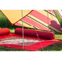 Verbindbare Kissenrolle Bent XL Lounger, Hawaiian Ocean -Campingzubehör Verkäufe kissenrolle tarp teppich mit reissverschluss verbunden bent xl lounger camping outdoor garten 1000 2 24193