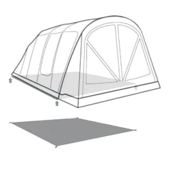 Unterlage Outwell Footprint Charleston 7 Air TC 5 Unterlage Outwell Footprint Charleston 7 Air TC -Campingzubehör Verkäufe outwell charleston 7 air tc footprint skizze unterlage familien campingzelt 2 27539