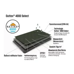 Aufblasbares Familienzelt Outwell Hartford 6 Air -Campingzubehör Verkäufe outwell outtex 4000 select wasserdicht reissfest 1000 7 27453