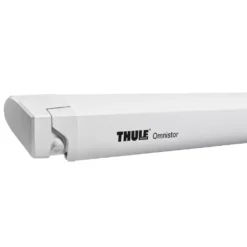 Motormarkise Thule Omnistor 6300, Tuch: Mystic-grau, Gehäuse: Weiss
