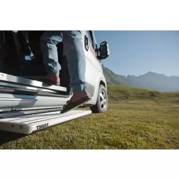 Trittstufe Thule Step Electric 12 Volt, Double 440 Alu 2 Trittstufe Thule Step Electric 12 Volt, Double 440 Alu – Bild 2