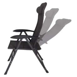 Campingstuhl Eurotrail Kendal Comfort -Campingzubehör Verkäufe verstellbare rueckenlehne relaxstuhl eurotrail kendal comfort campingstuhl grau 1000 2 25007