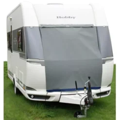 Wohnwagen-Abdeckung Hindermann Caravan-Bugschutzplane Wintertime